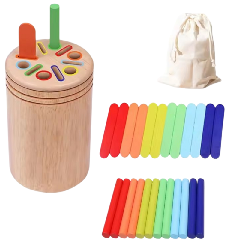 Jouet d'apprentissage en bois (2-5ans)